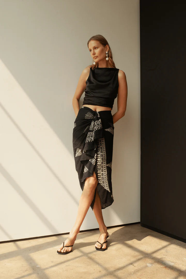 Sofia Sarong Wrap Skirt