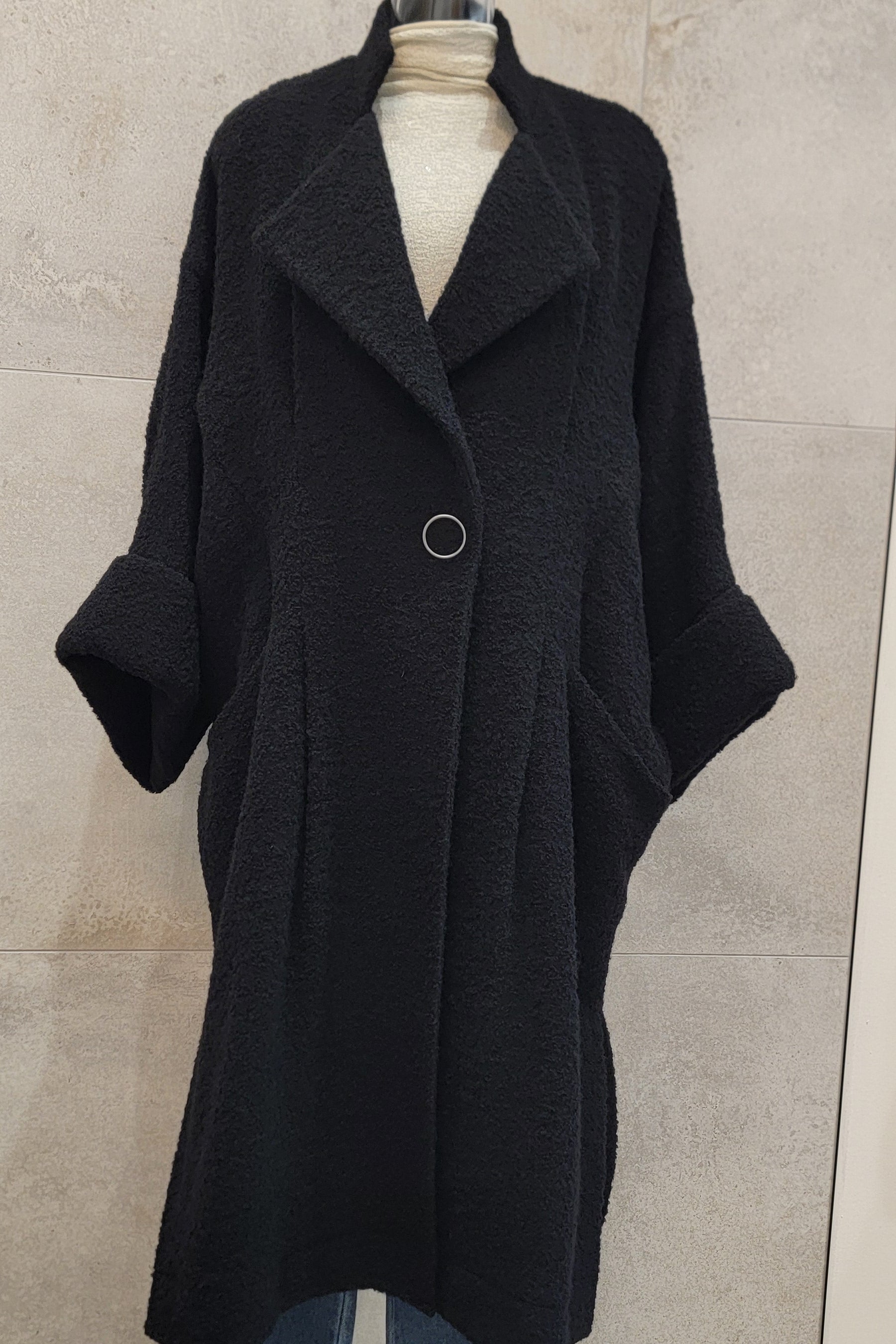 Nimok Boucle Wool Coat