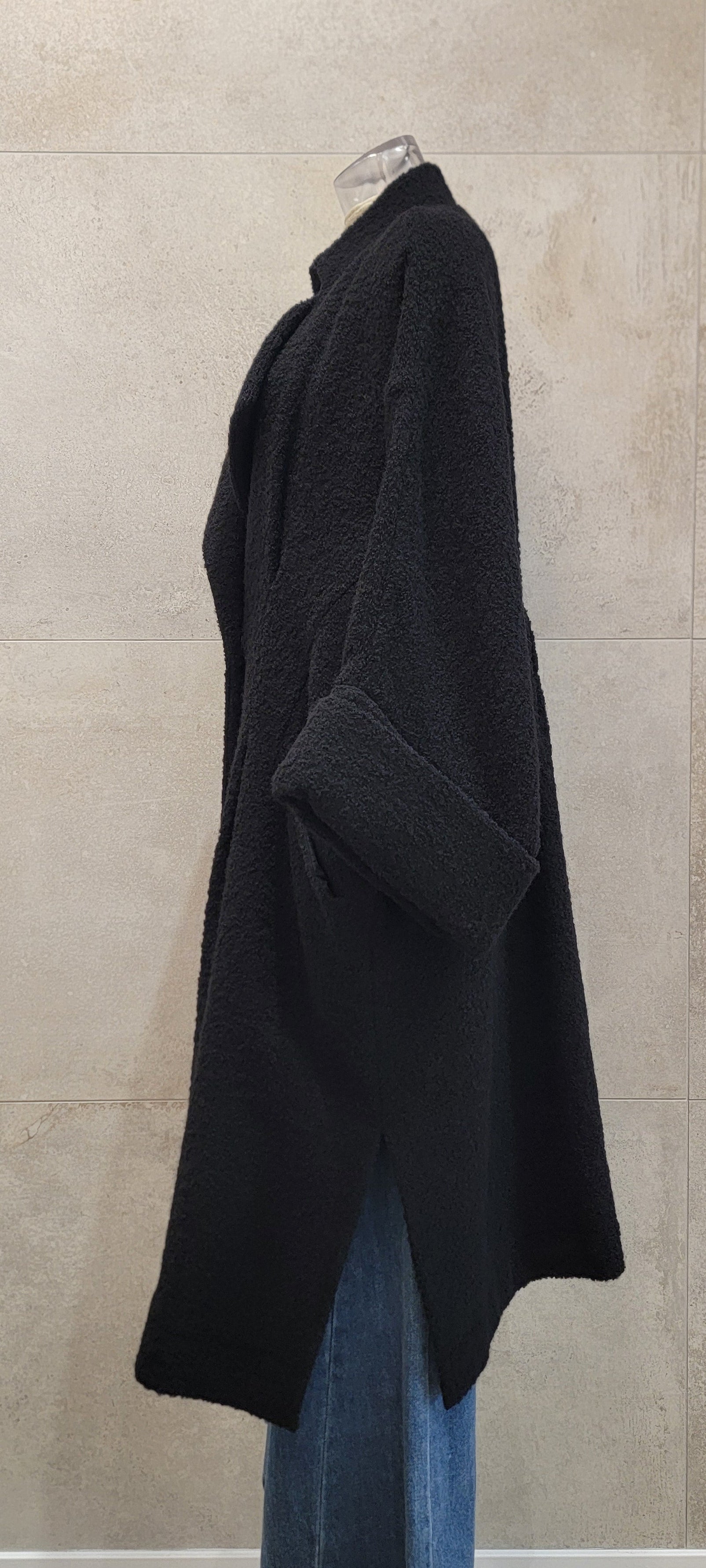 Nimok Boucle Wool Coat