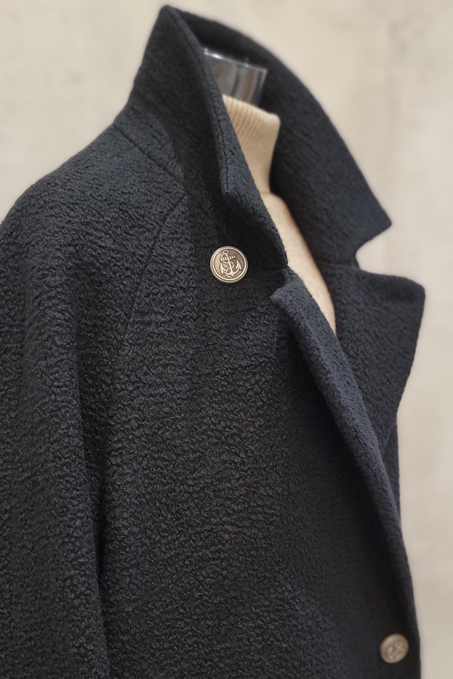 Wool Plush Cloud Coat