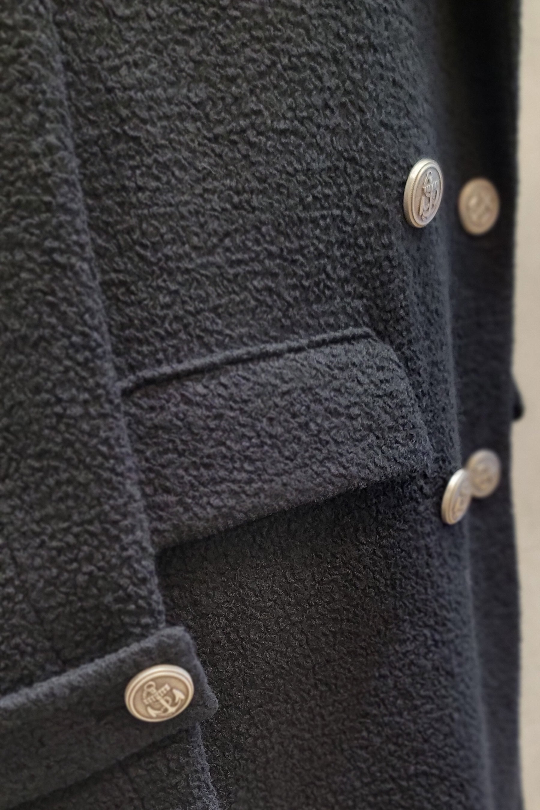 Wool Plush Cloud Coat