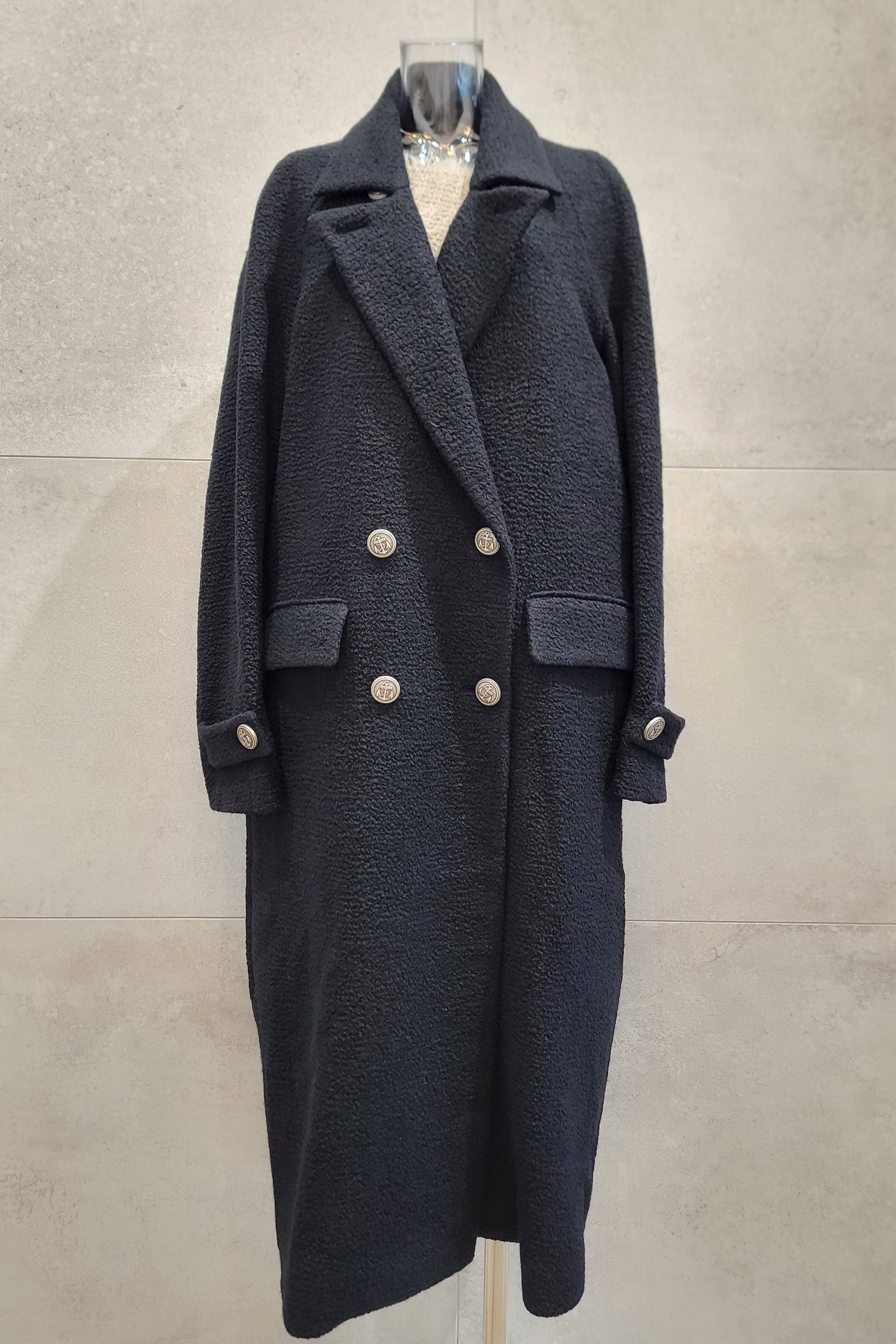 Wool Plush Cloud Coat