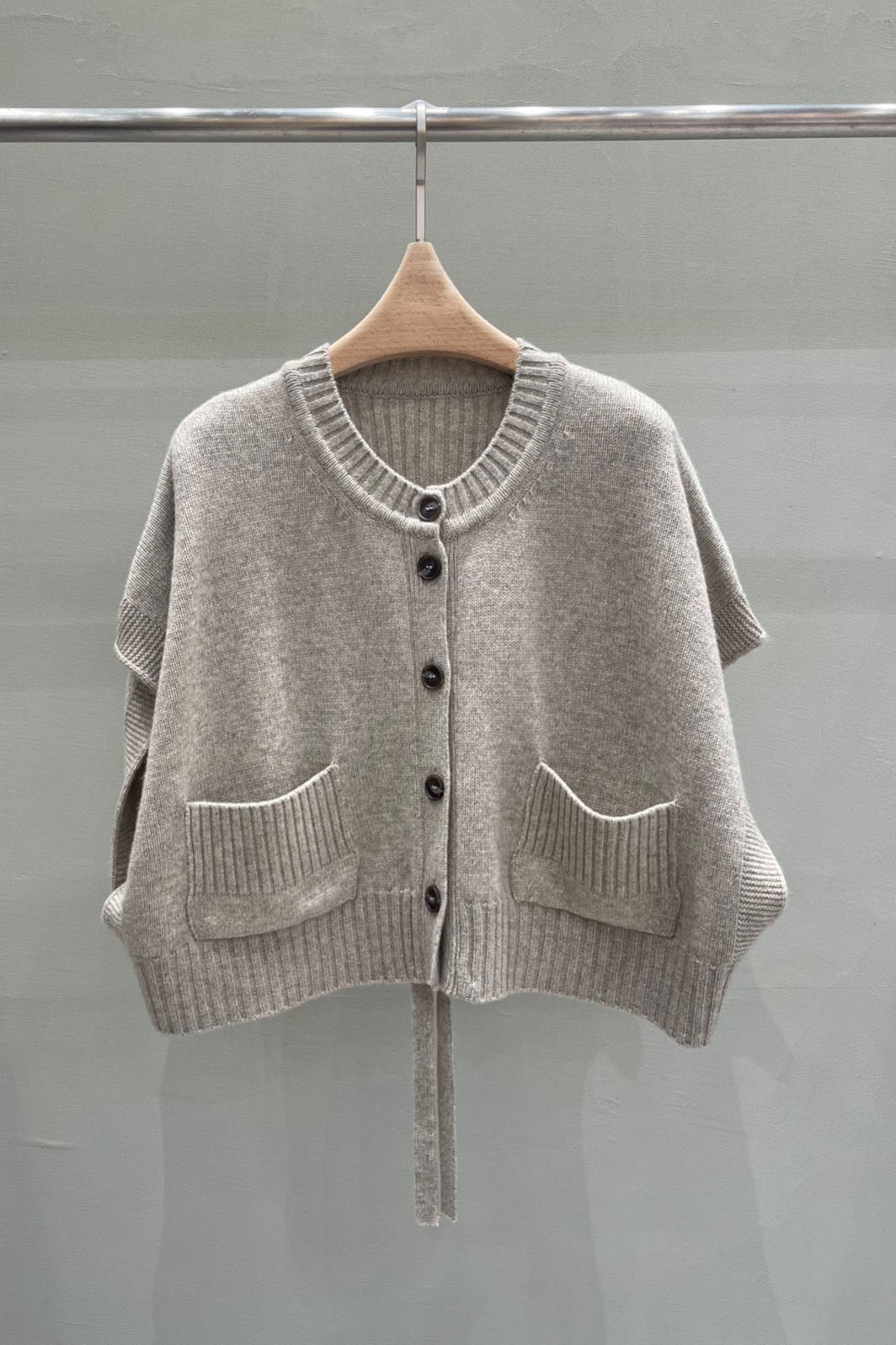 Cashmere Color Block Vest