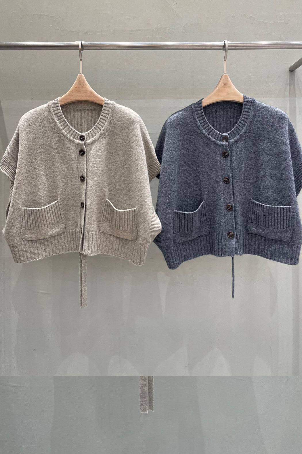 Cashmere Color Block Vest