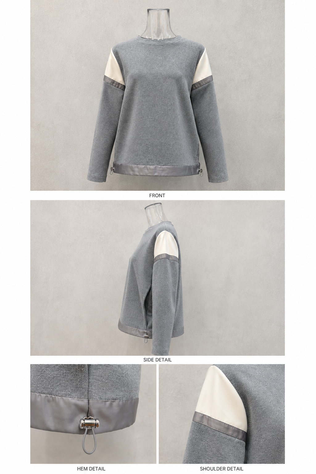 Mila Color Block Sweatshirt