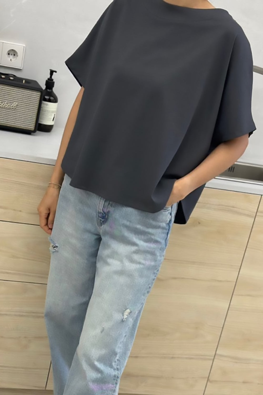 Cape Sleeve T-Shirt