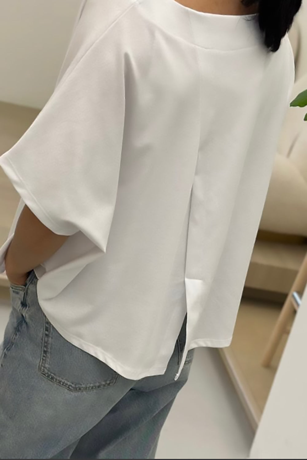 Cape Sleeve T-Shirt