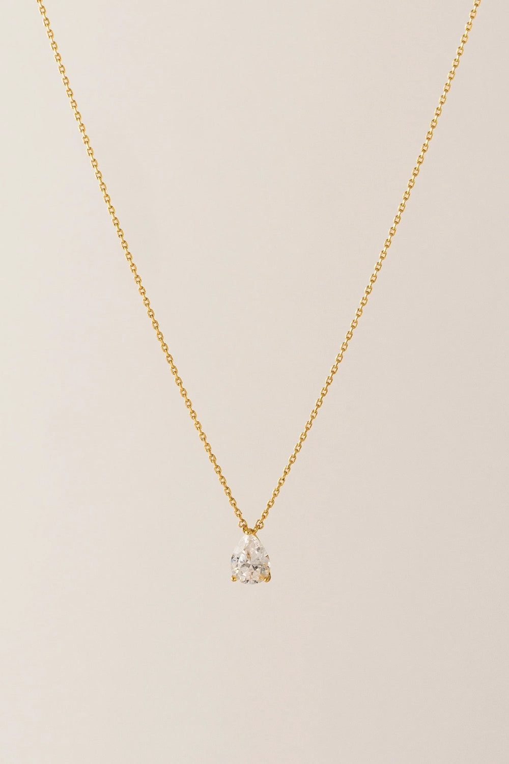 Alpha Teardrop Necklace