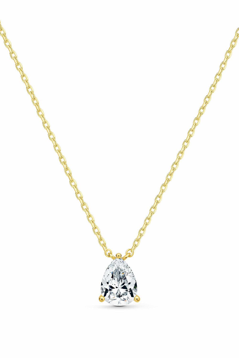 Alpha Teardrop Necklace