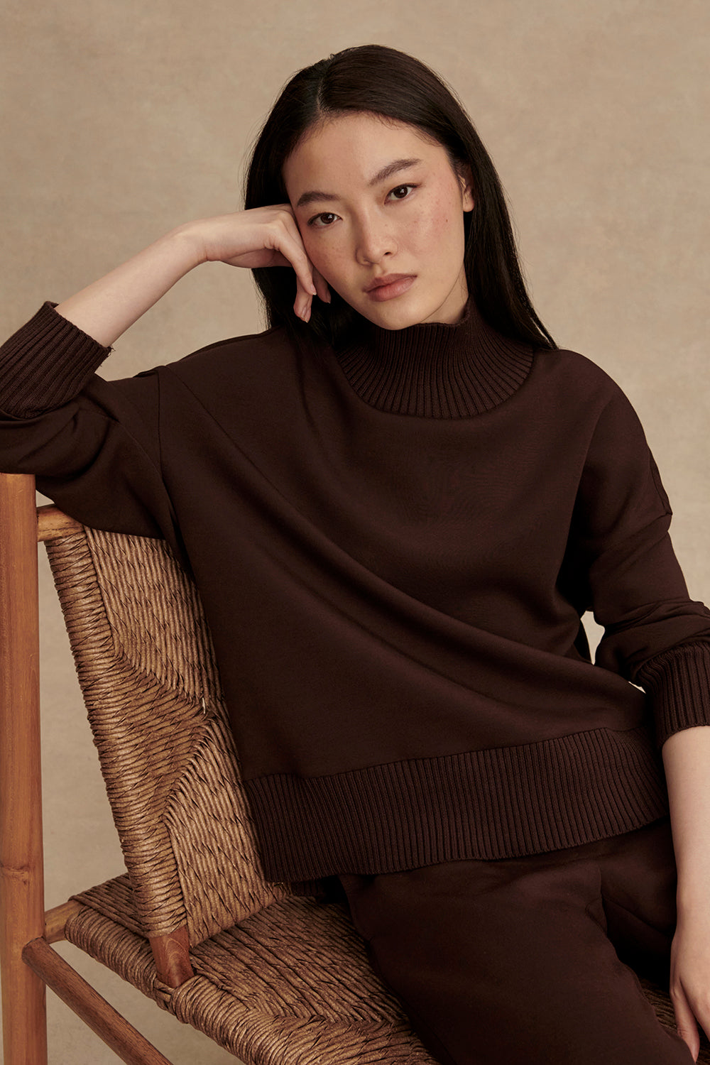 Barker High Neck Sweatshirt