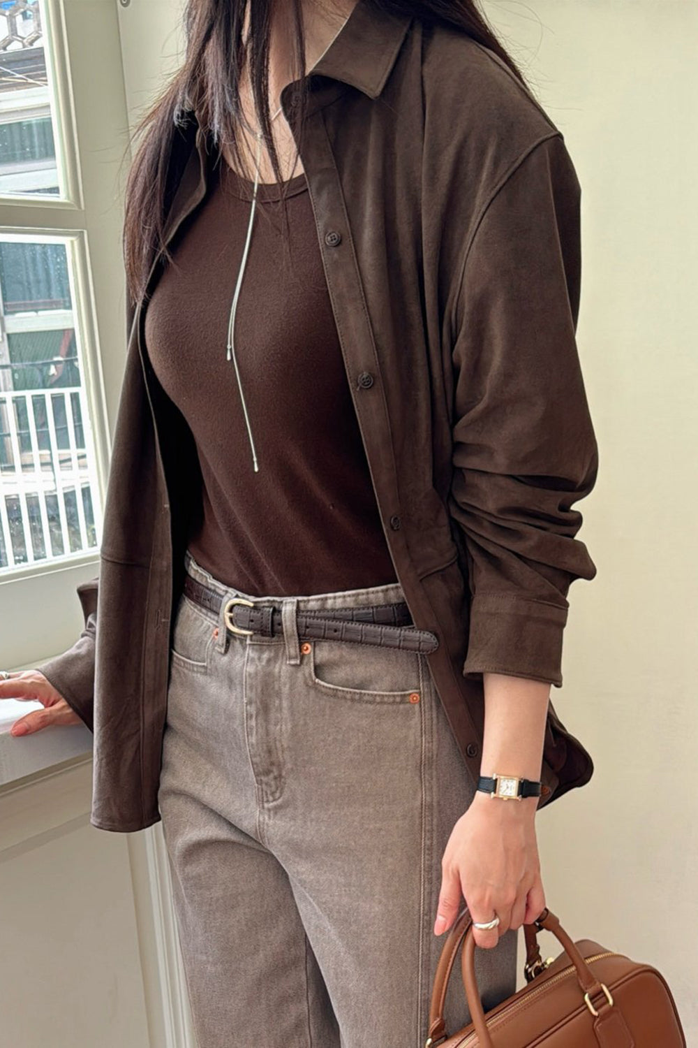Soft Suede Shirt