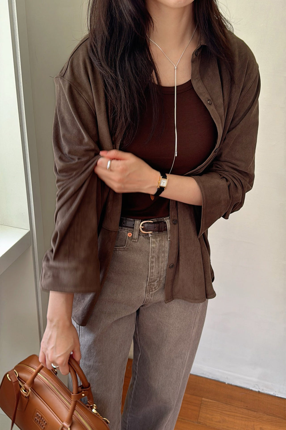 Soft Suede Shirt