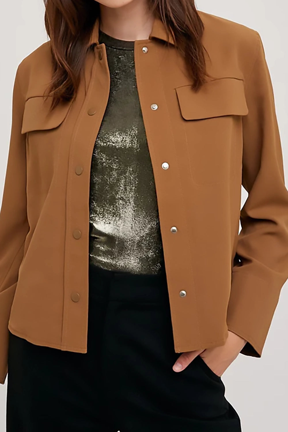 Finley Collared Shirt Jacket