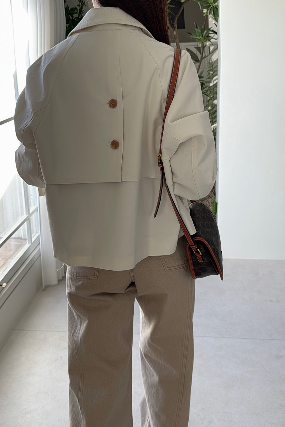 Cara Short Trench Coat