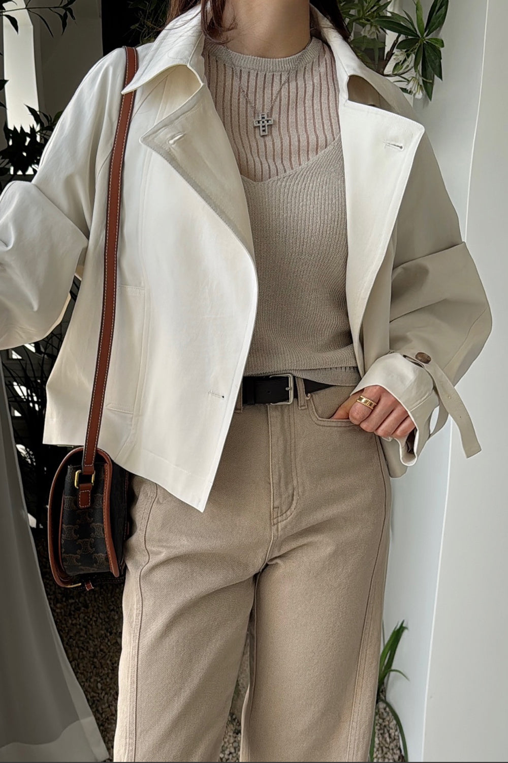 Cara Short Trench Coat