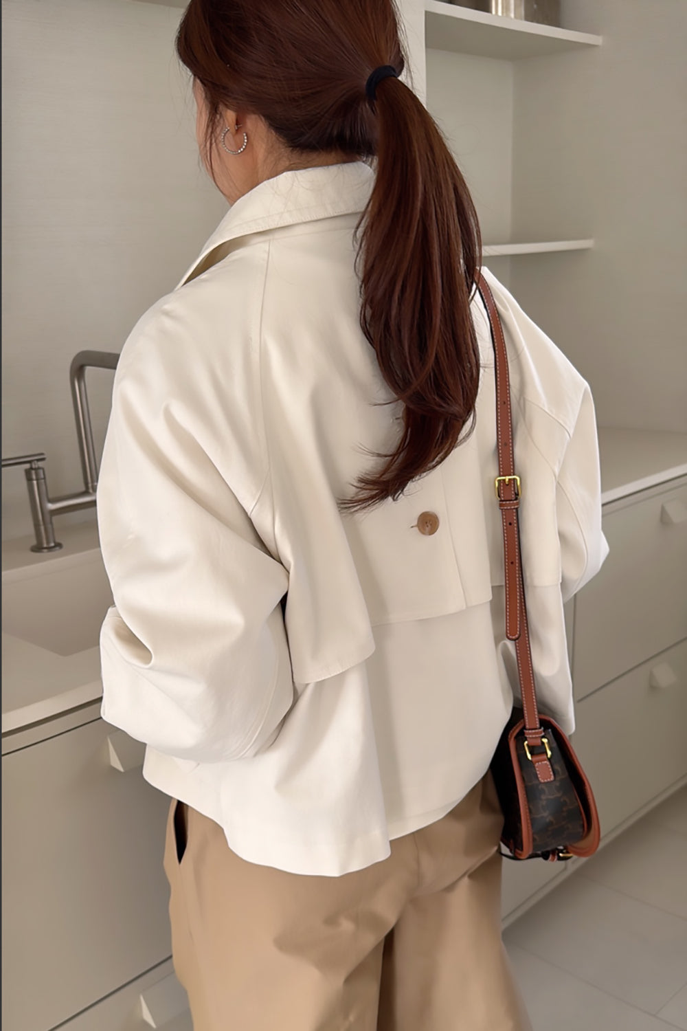 Cara Short Trench Coat