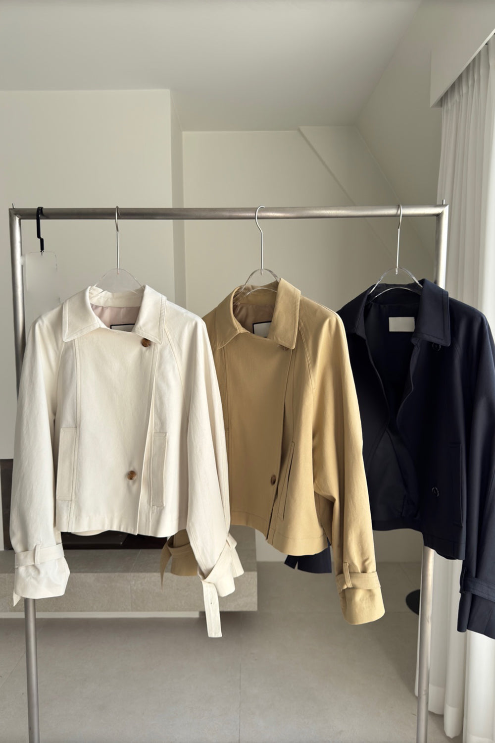 Cara Short Trench Coat