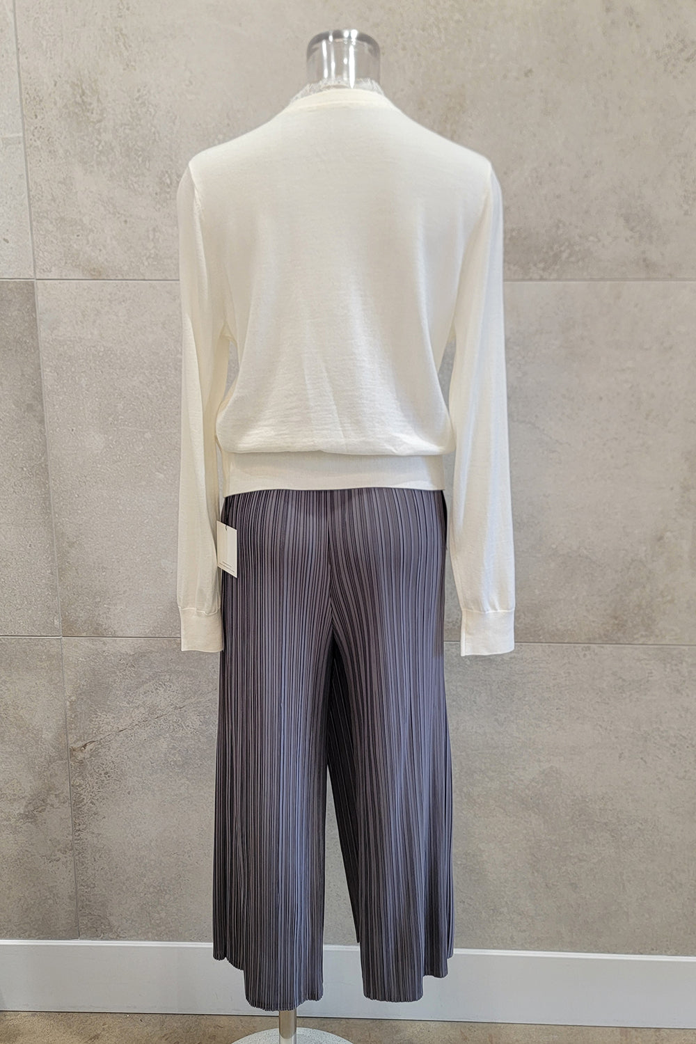 Wrap Detail Pleated Pants