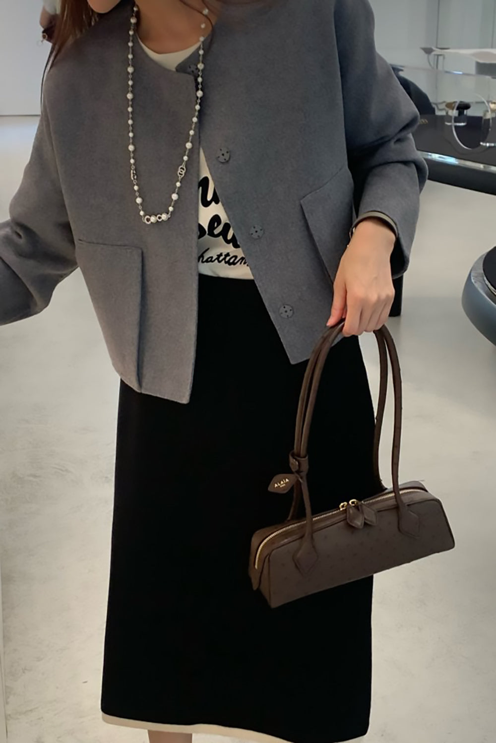 Collarless Handmade Jacket
