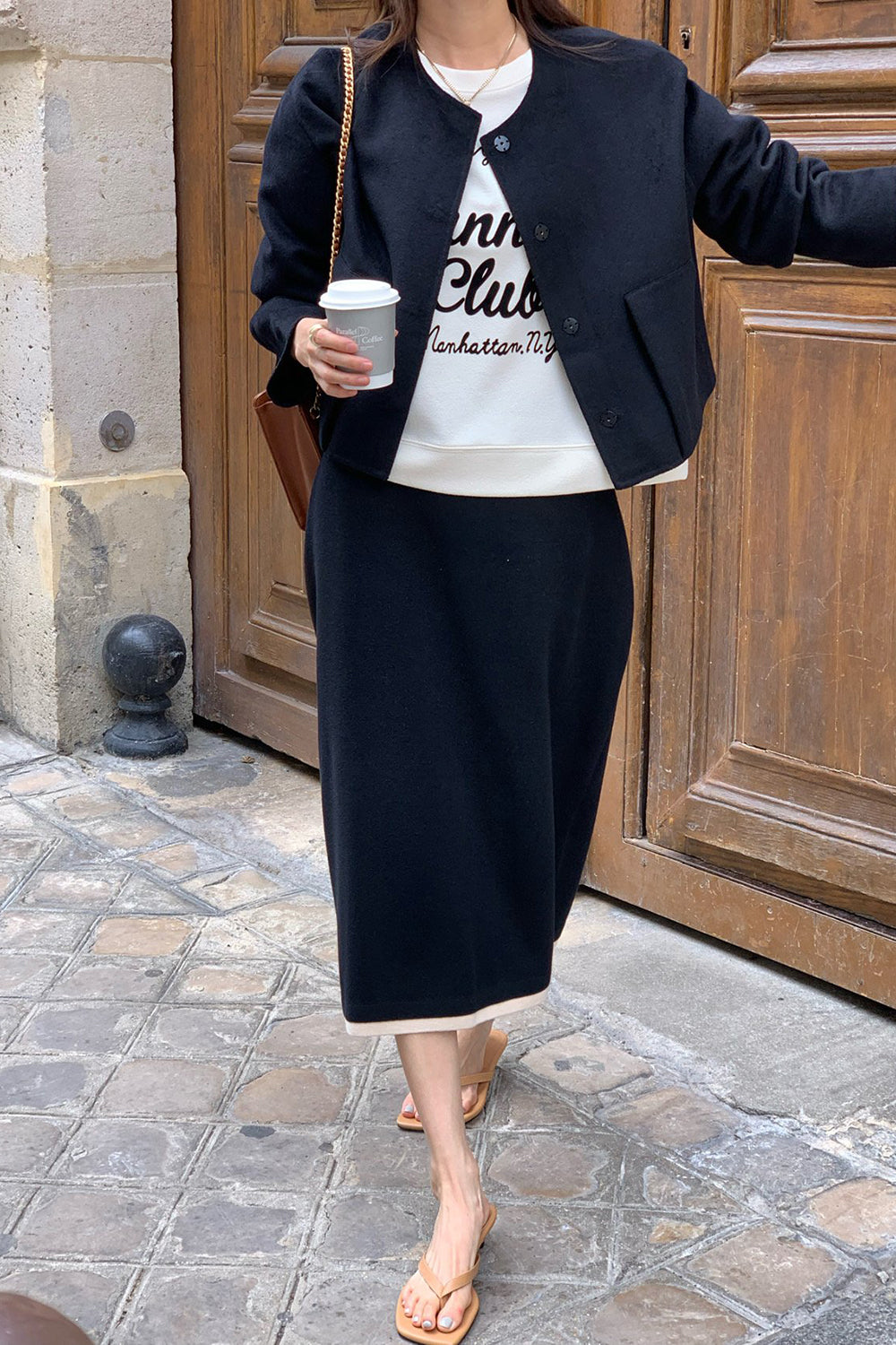 Collarless Handmade Jacket