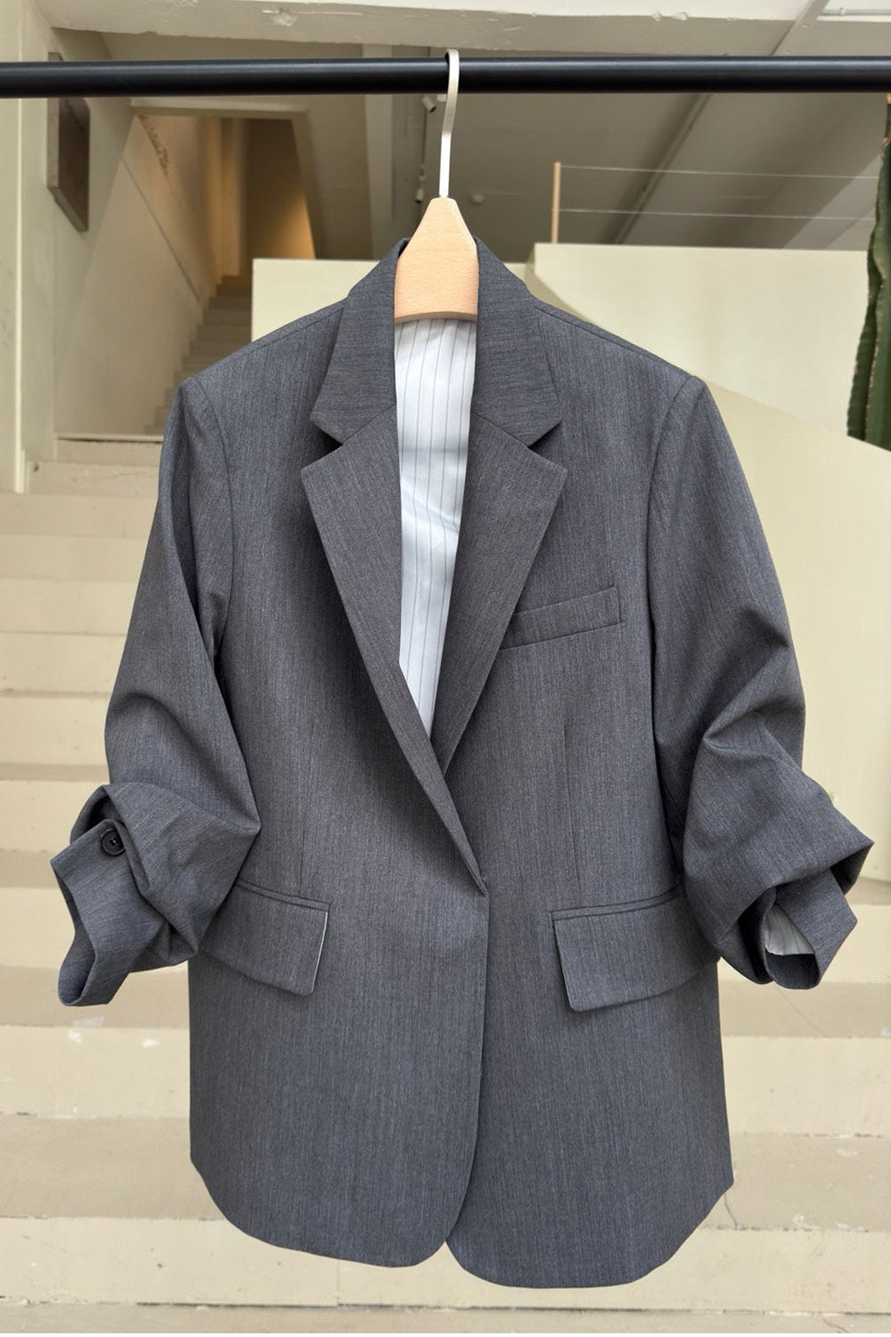 Longline Back Vented Blazer