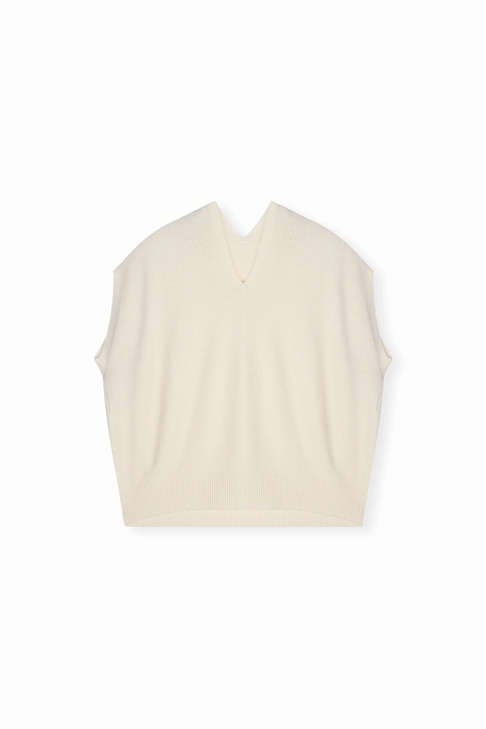 Merino Wool Knit Vest