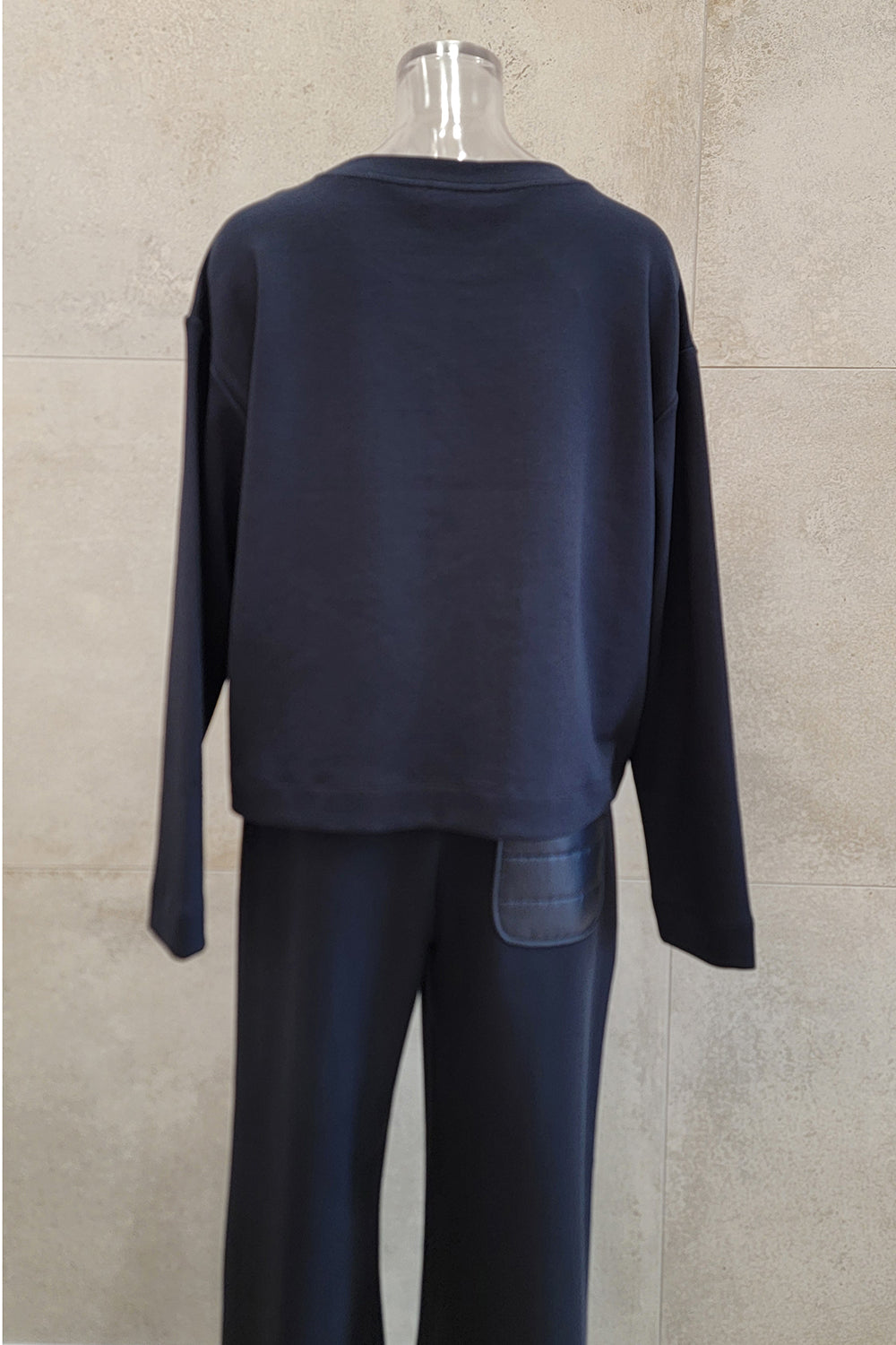 Mixed Media Sweatshirt