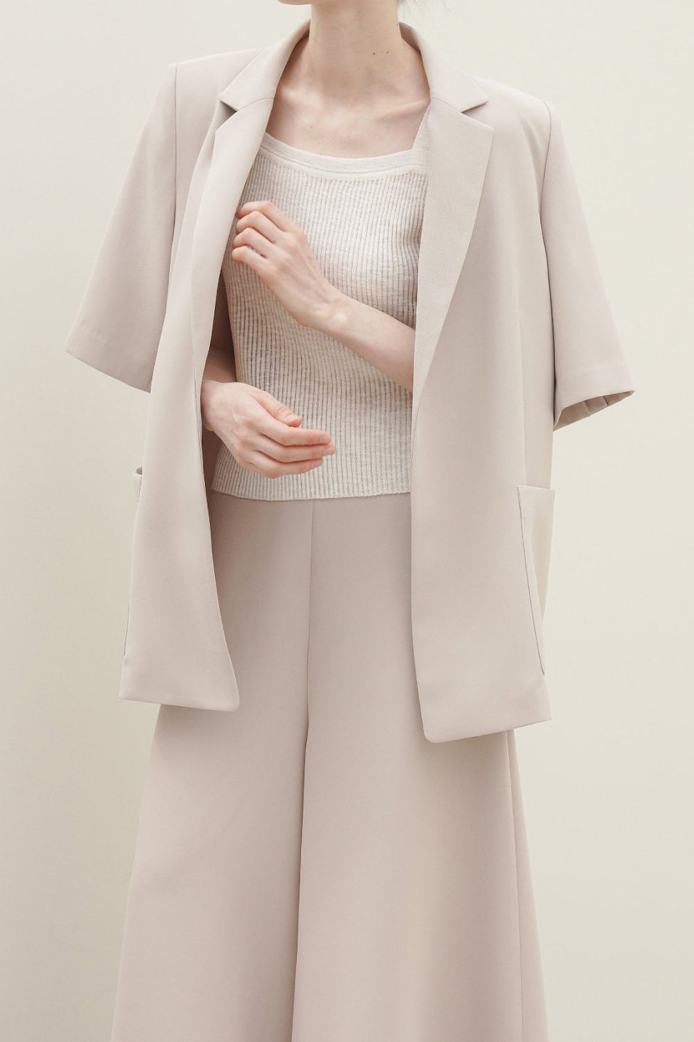 Nanette Short Sleeve Blazer