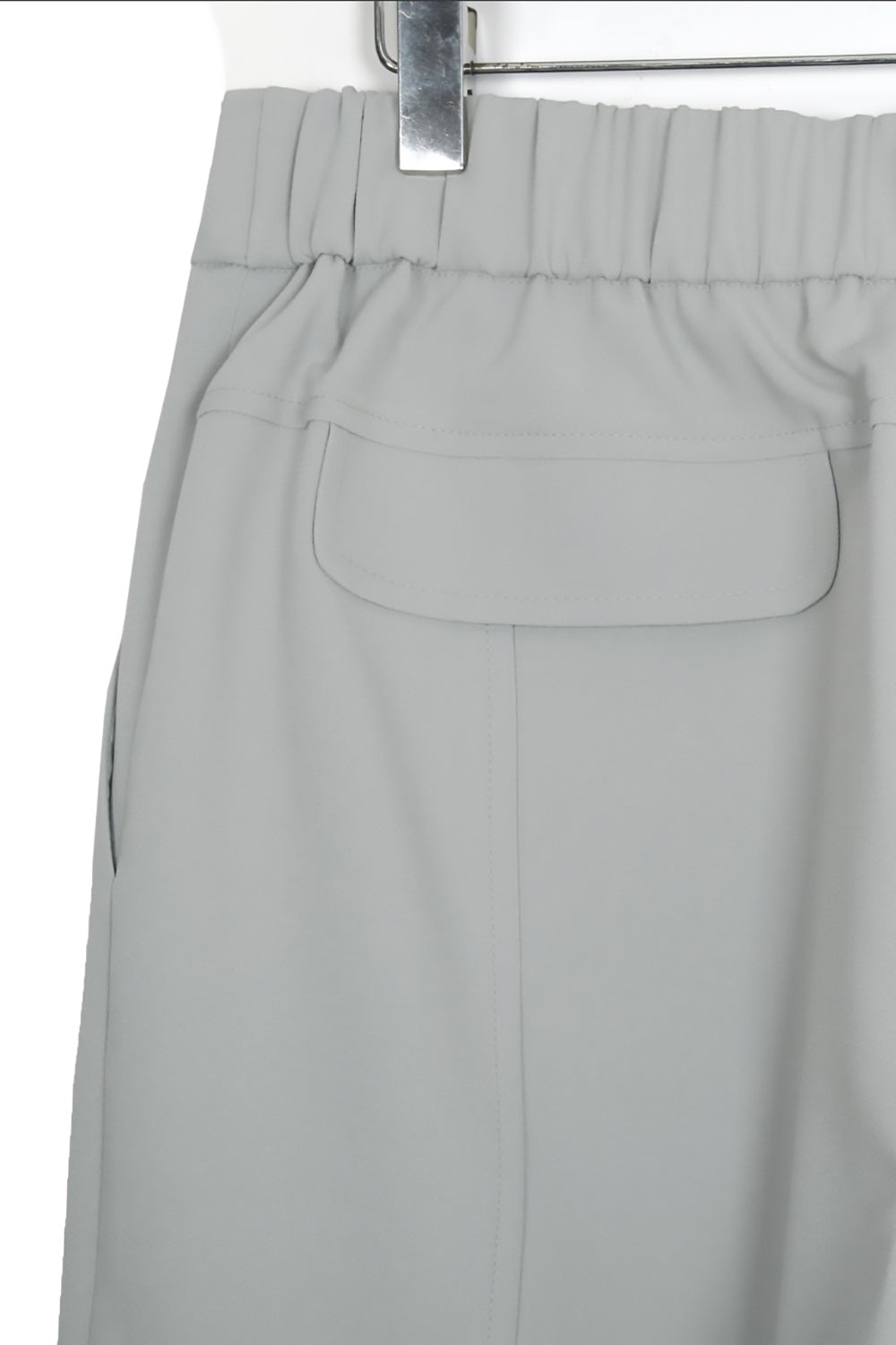 Seam Detail Semi Wide Pants