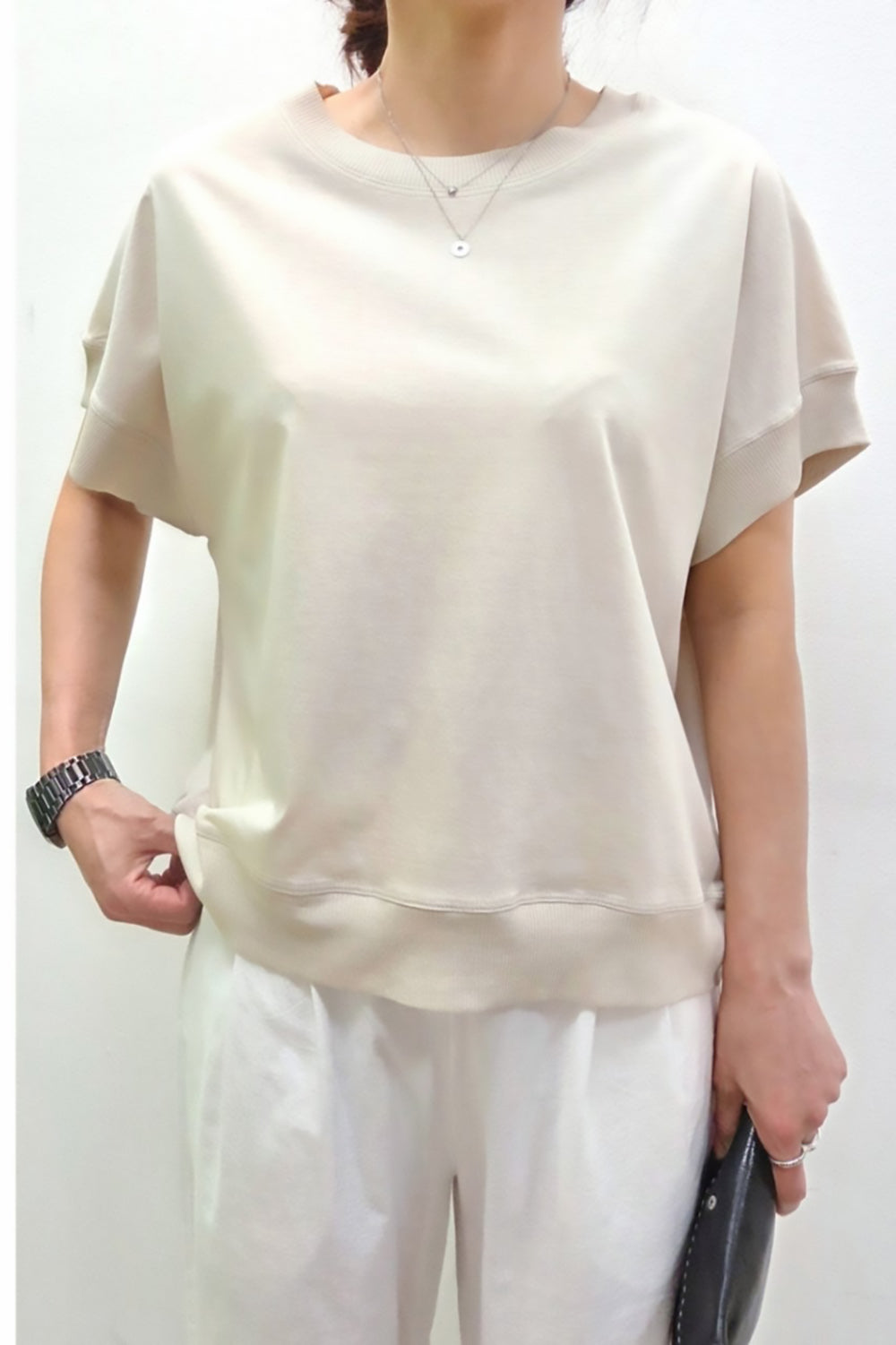 Hali Rib Trim T-Shirt