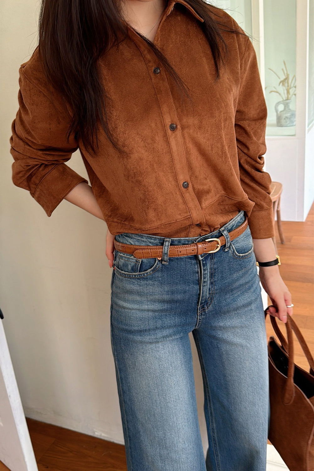 Soft Suede Shirt
