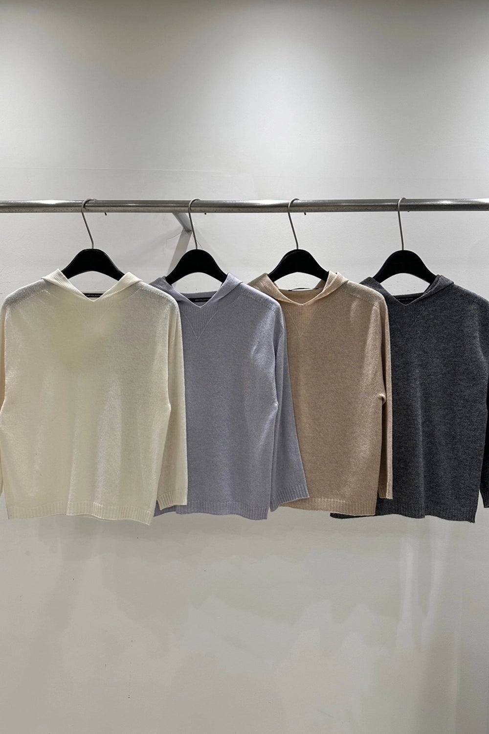 Cashmere Blend Hooded Sweater