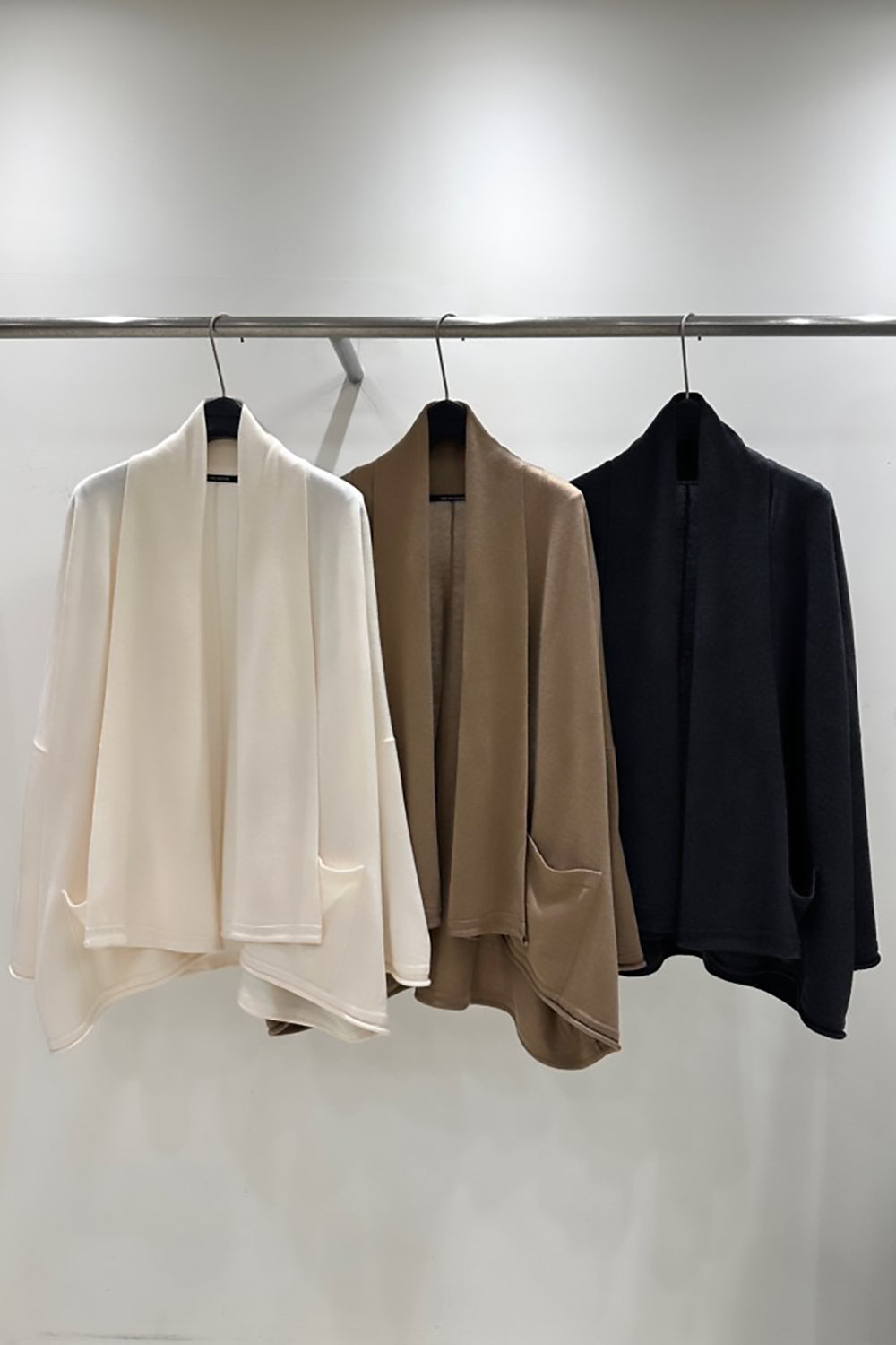 Cashmere Blend Open Cardigan