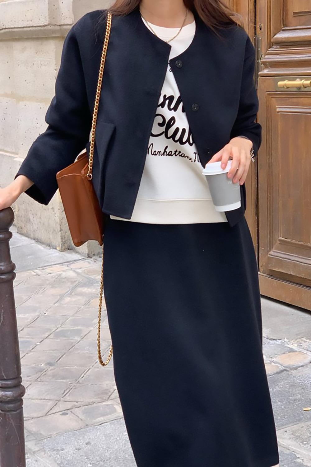 Collarless Handmade Jacket
