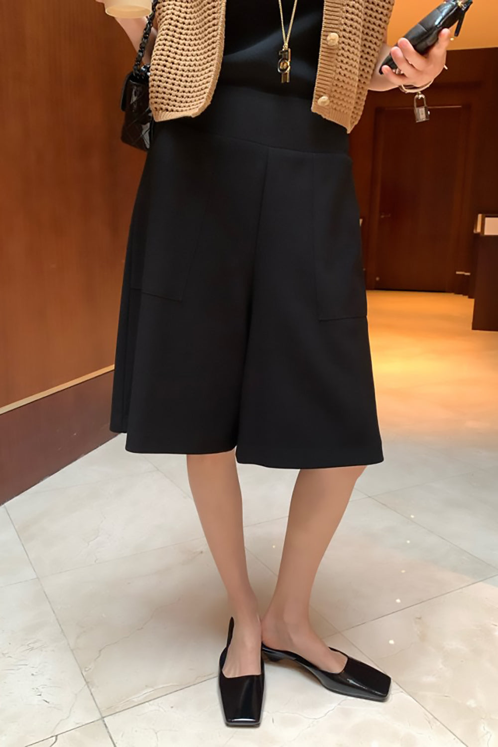 Magic Wide Bermuda Shorts
