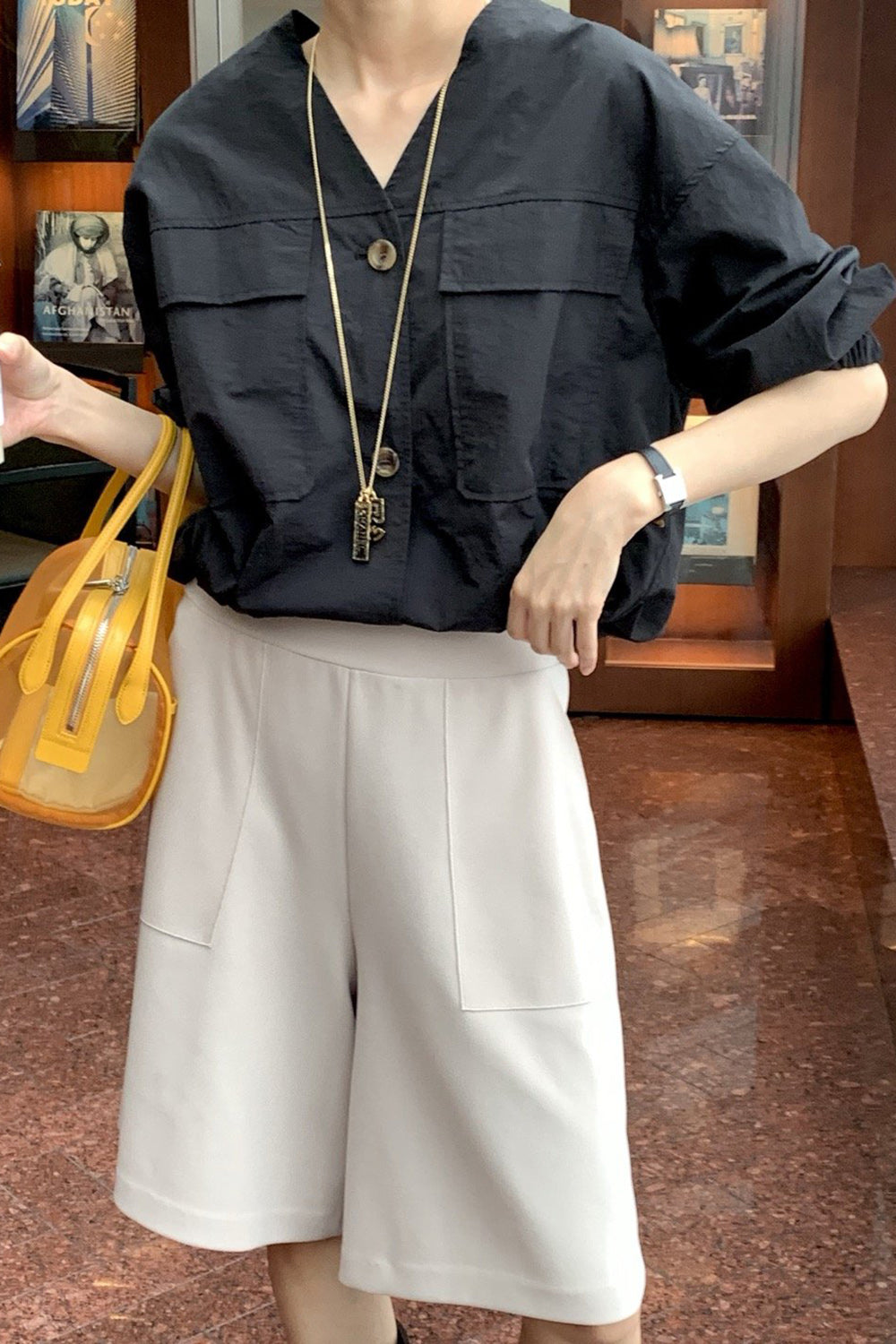 Magic Wide Bermuda Shorts