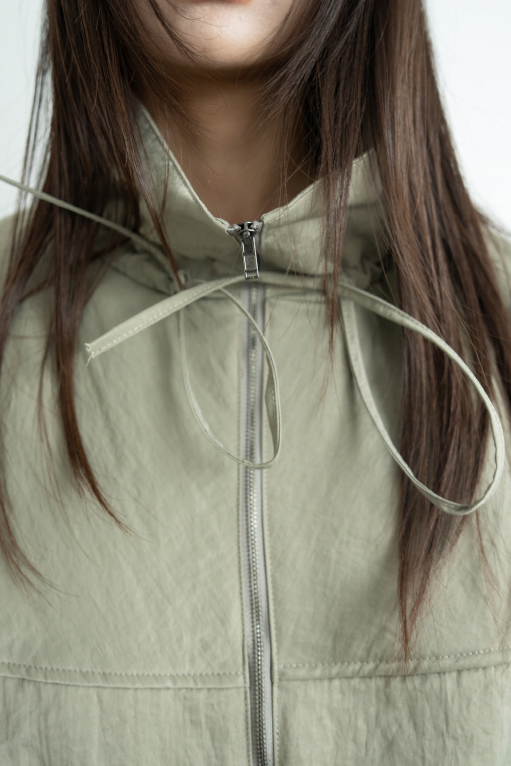 Balloon Sleeve Blouson Jacket