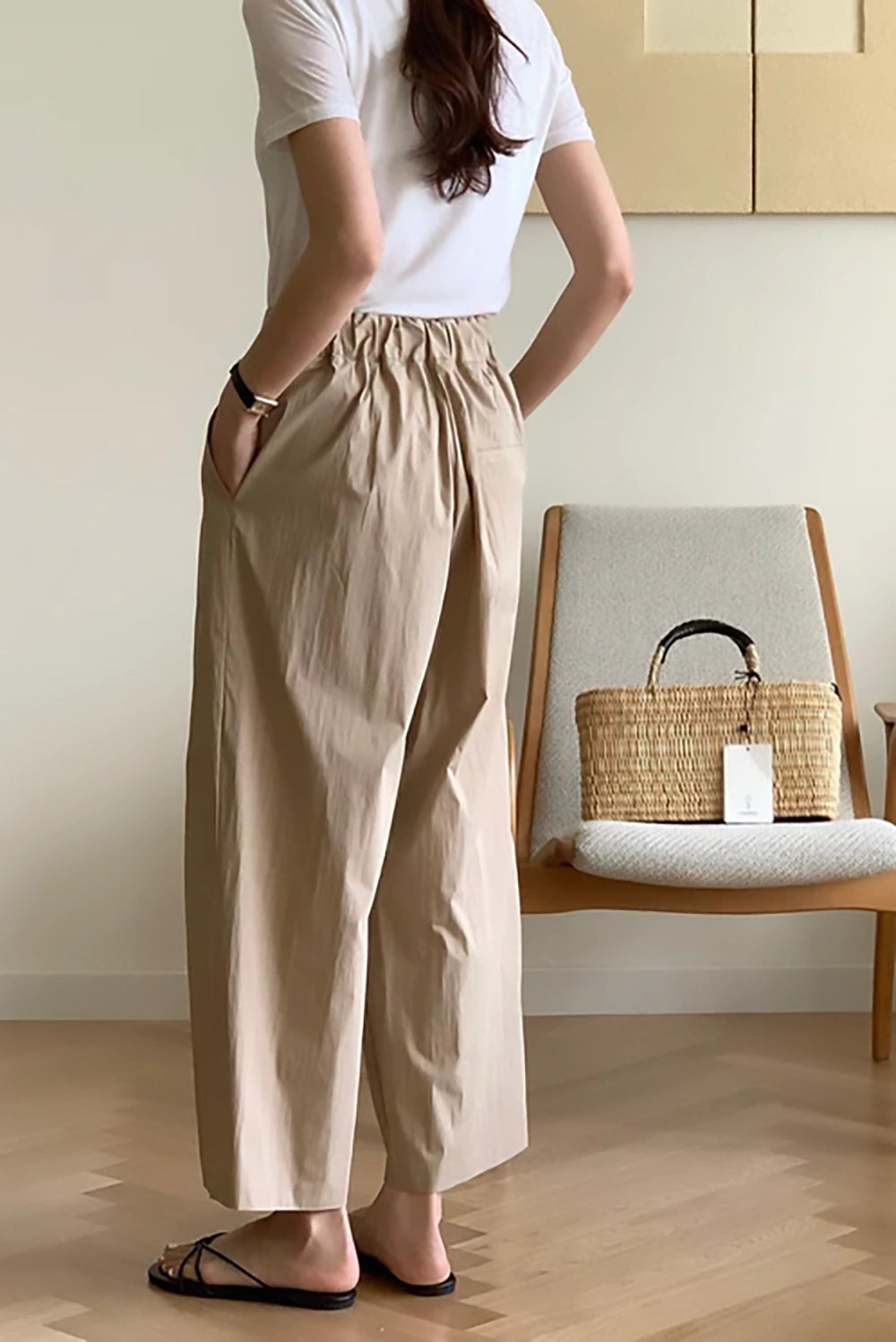 Overwrap Banded Pants