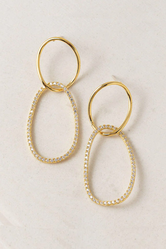 Encore Large Drop Earrings