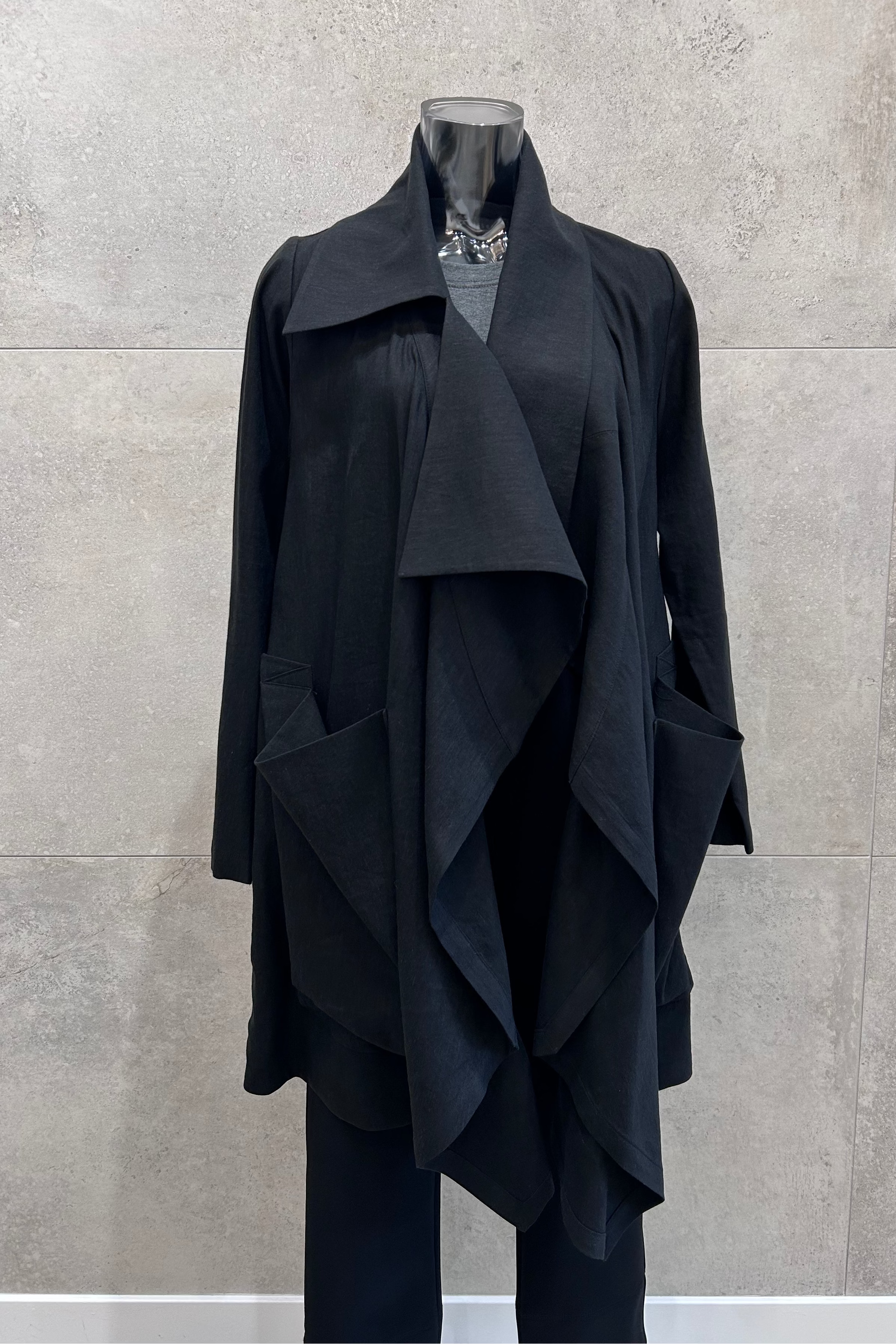 Elodie Linen Long Jacket