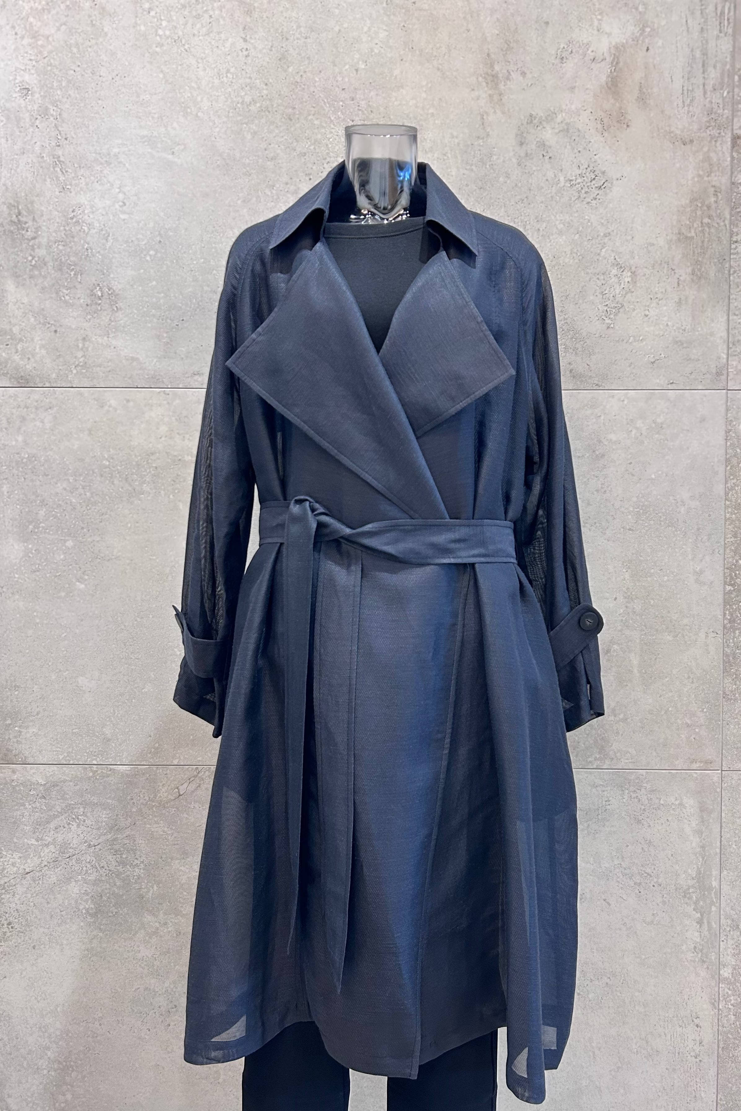 Nidelf Linen Chintz Coat