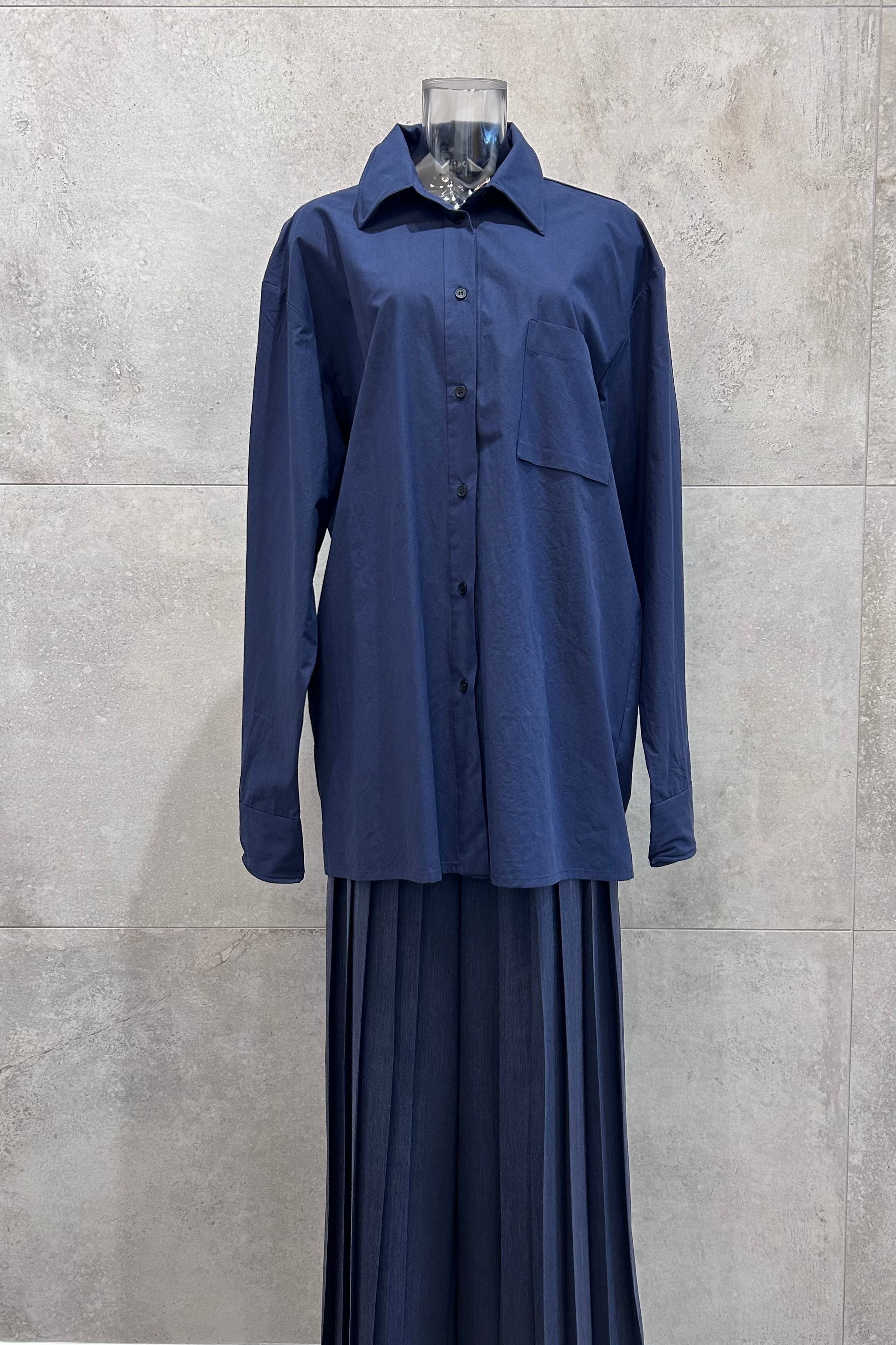 Wire Detail Oversize Shirt