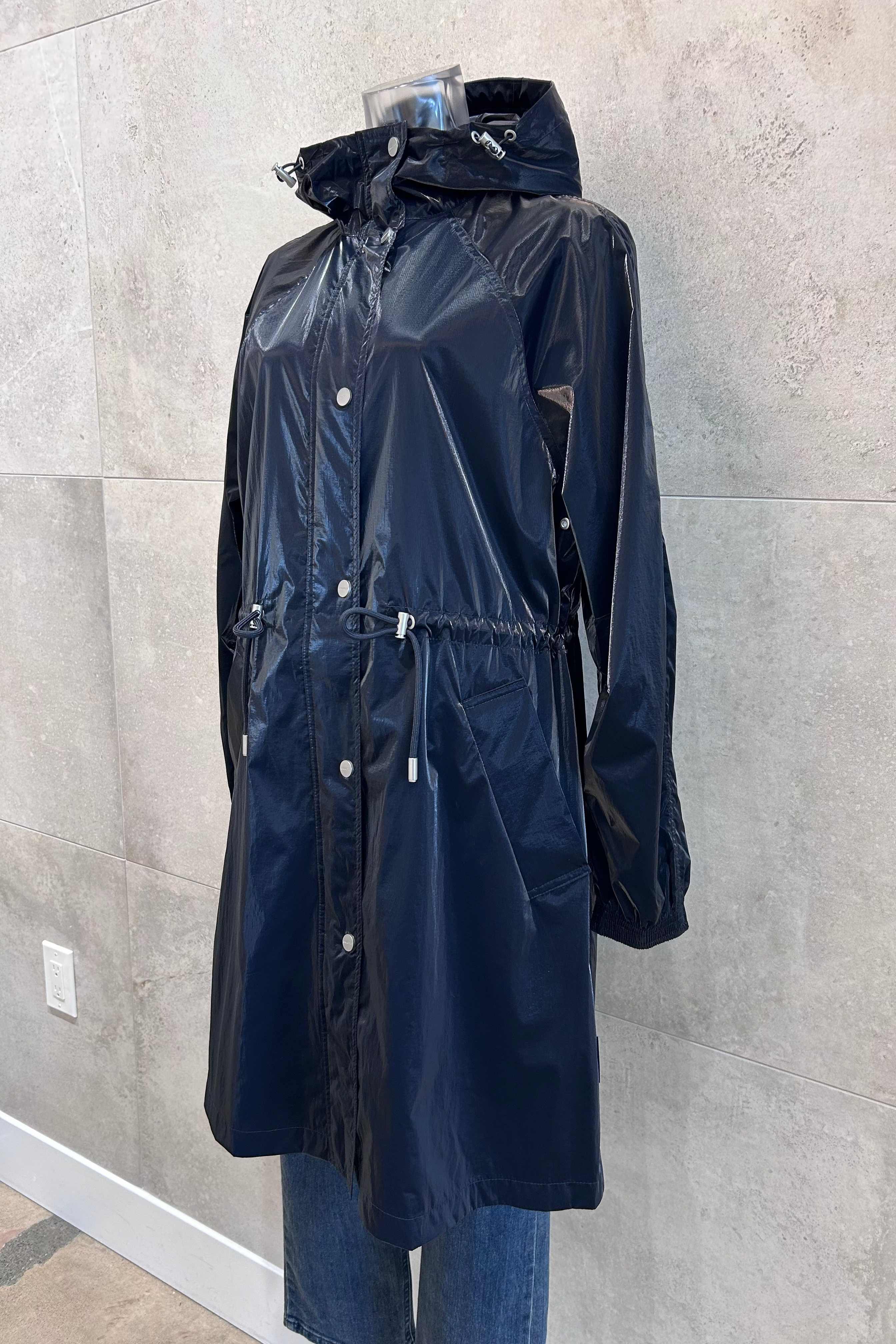 Ria Midi Windbreaker Jacket