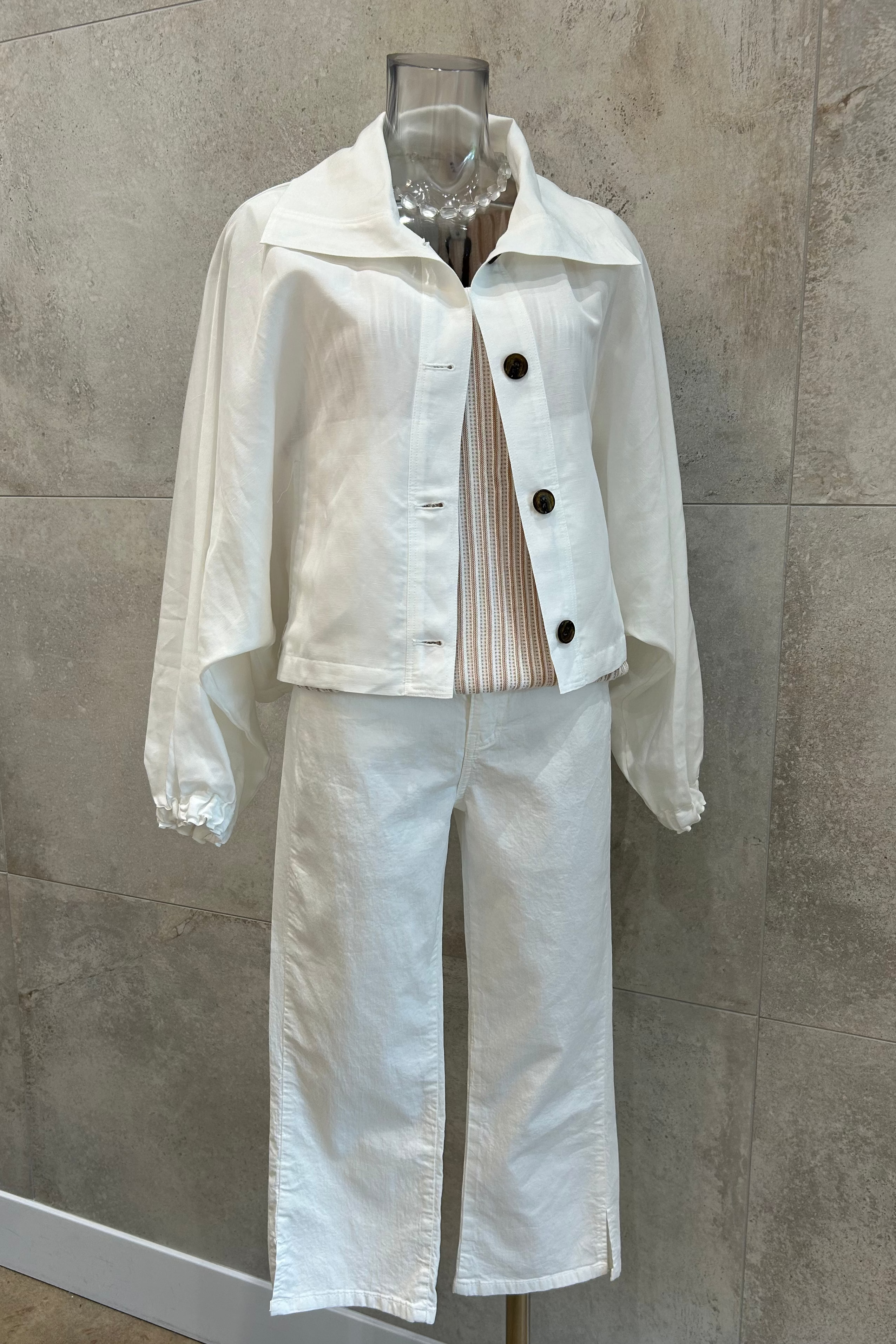 Amy Straight Fit Ankle Pants