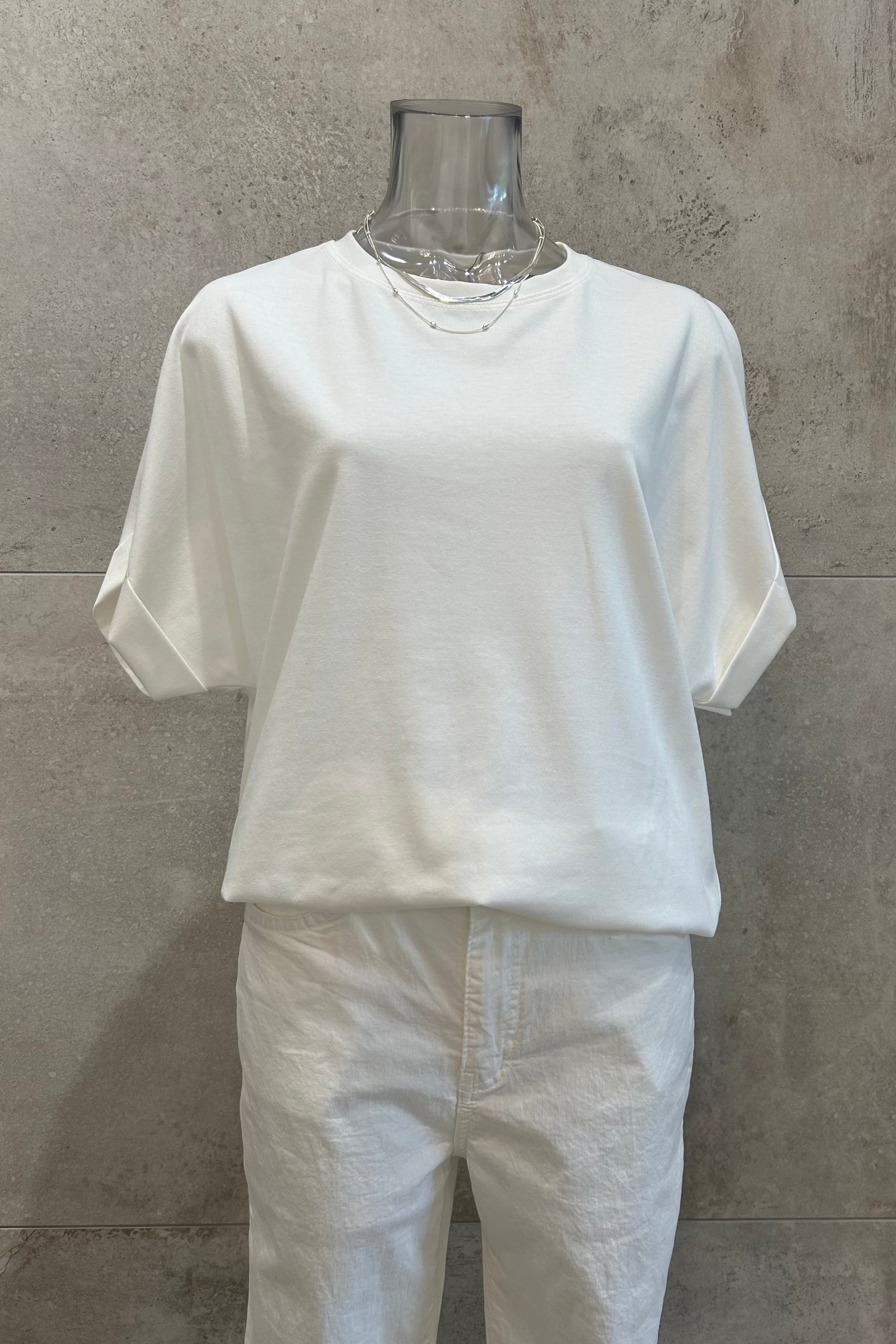Rolled Sleeve T-Shirt