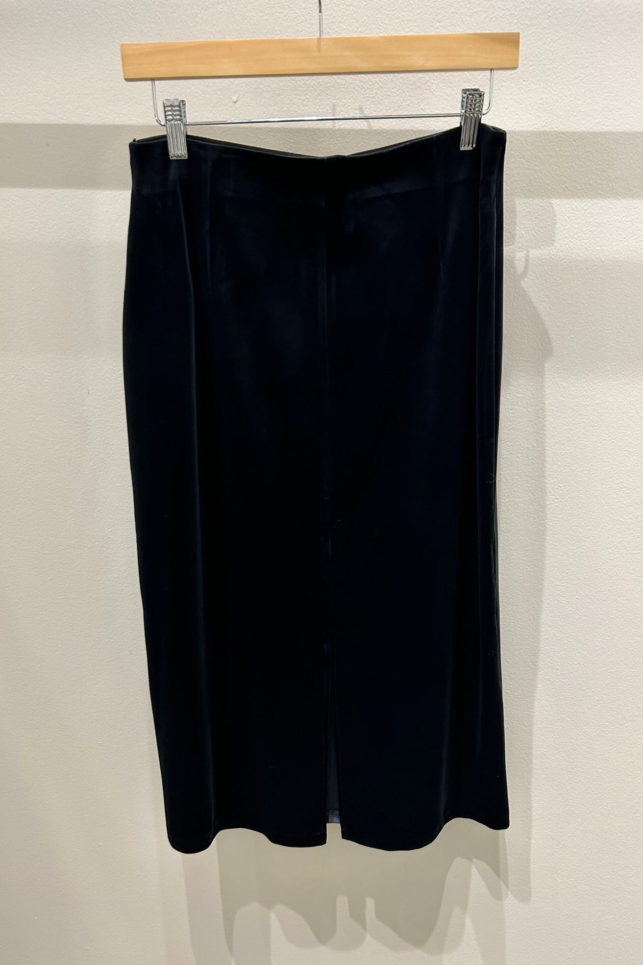 Haven Velvet Pencil Skirt
