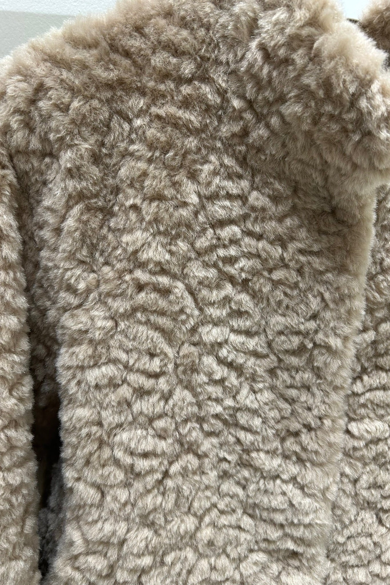 Faux Shearling Short Coat