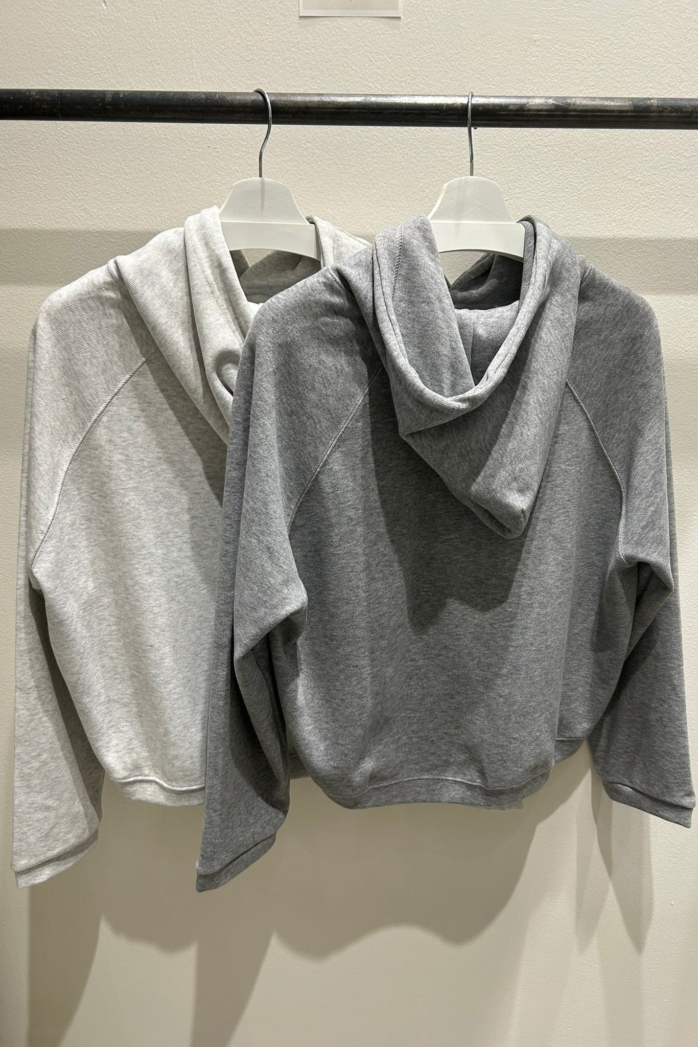 Velvet Hooded Sweatshirt