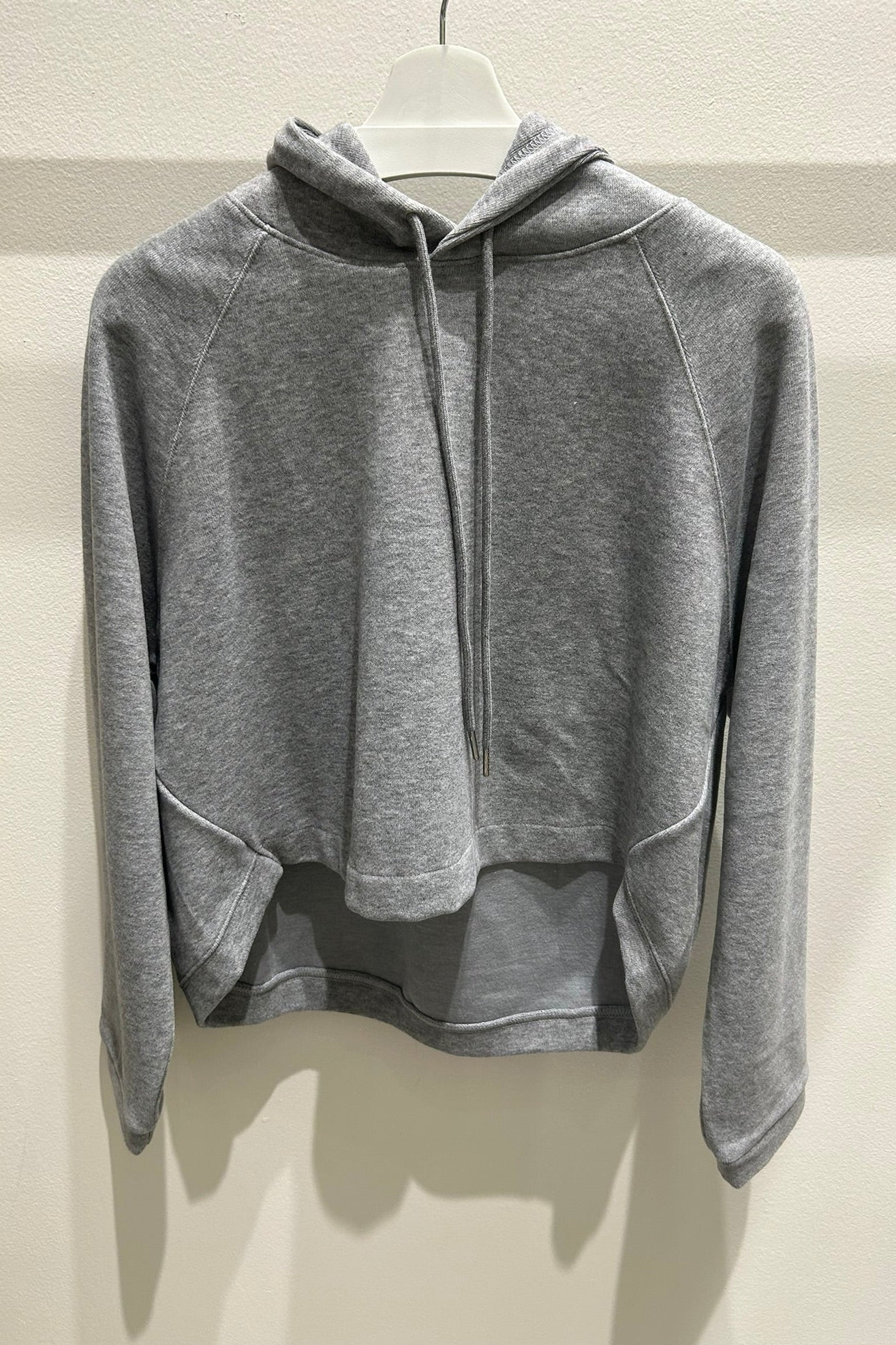 Velvet Hooded Sweatshirt