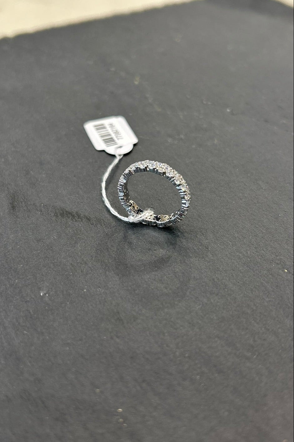 Double Line Pave Ring